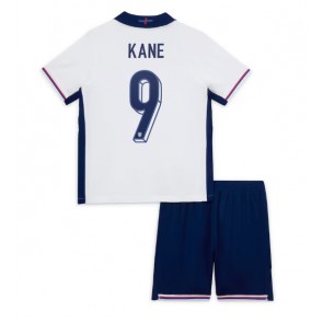 England Harry Kane #9 Hjemmebanesæt Børn EM 2024 Kort ærmer (+ korte bukser)